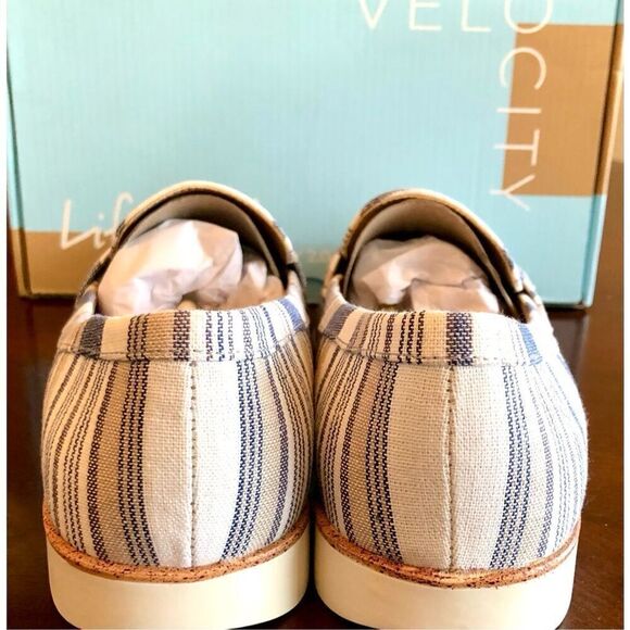 LIFE STRIDE - NWTIB - L Sz 8.5 Wide - Velocity 2.0 "Zee" Loafers/Blue Multi - Picture 6 of 14